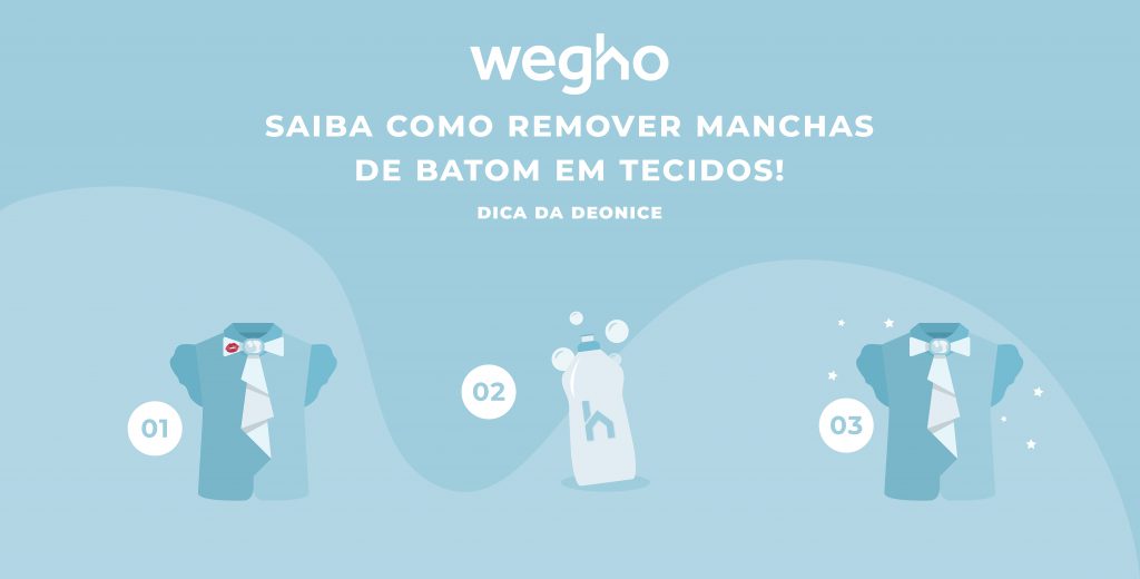 Remover manchas de batom em tecidos