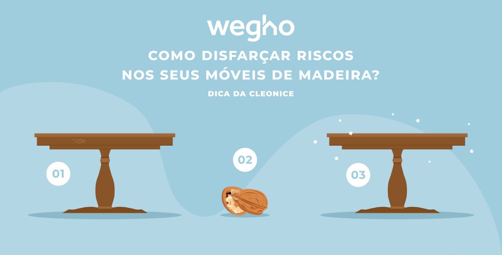 Dica da Cleonice – Como disfarçar riscos em móveis de madeira?