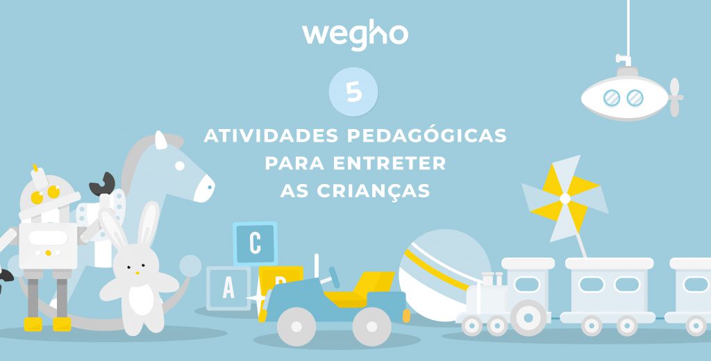 atividades pedagógicas para entreter as crianças