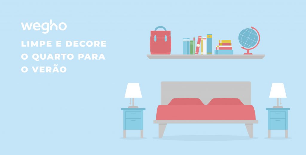 Decoração de verão limpe e decore o quarto para o Verão quarto decorado para o verão