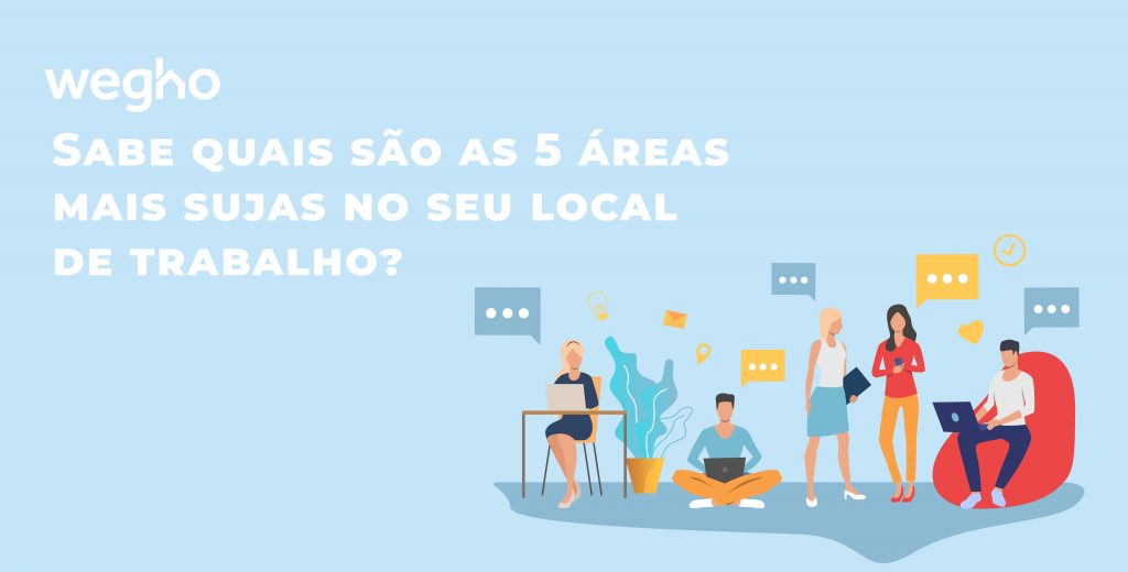 Estes são os 4 locais mais sujos no trabalho