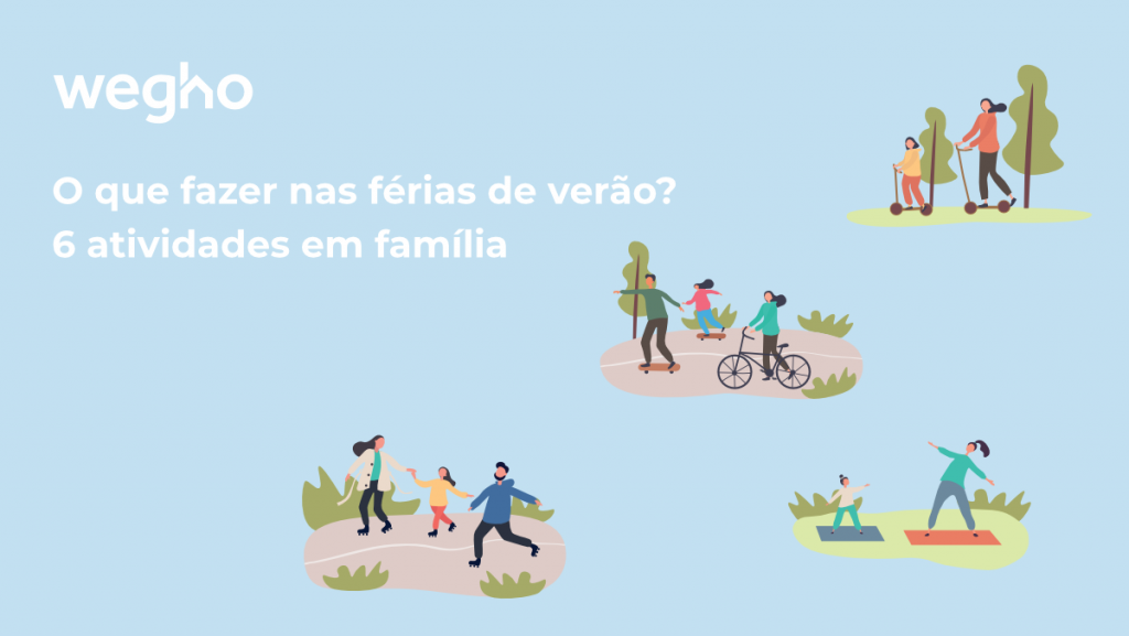 atividades em família durante as férias de verão